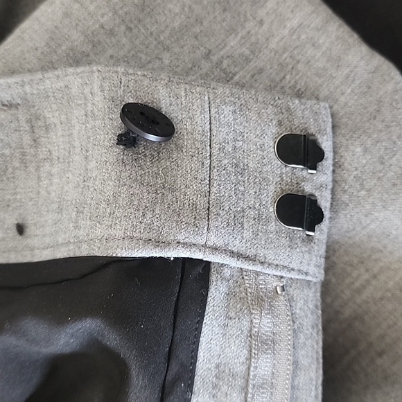 Vince Wool Cuffed trouser joggers in light grey size 14 - Picture 7 of 8